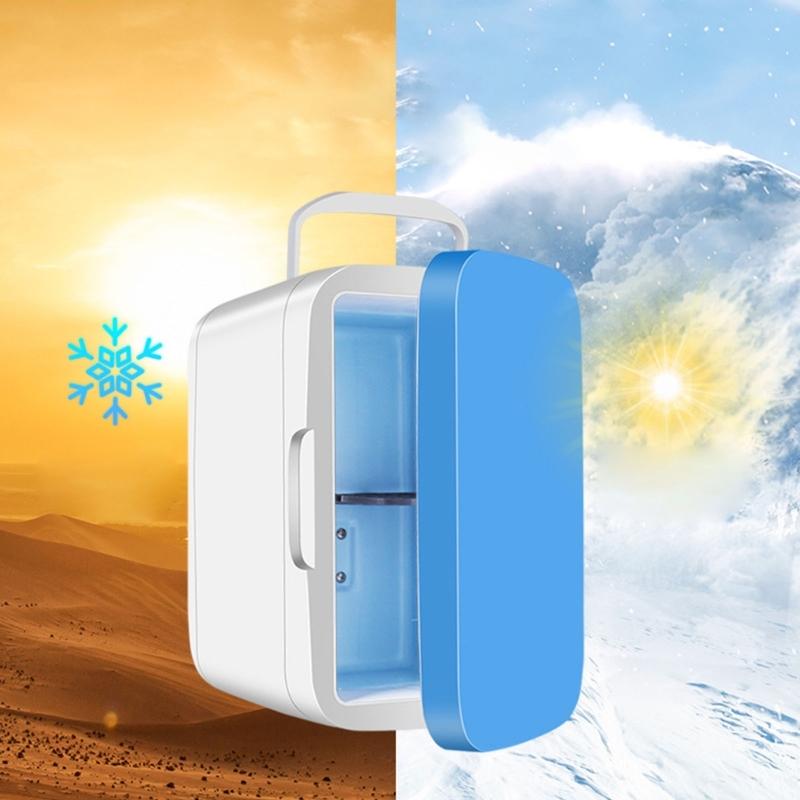 Portable Mini Fridge Coolers and Warmer for Bedroom Car Dorm Office Desk Home Use with Double Mode Temperature Control
