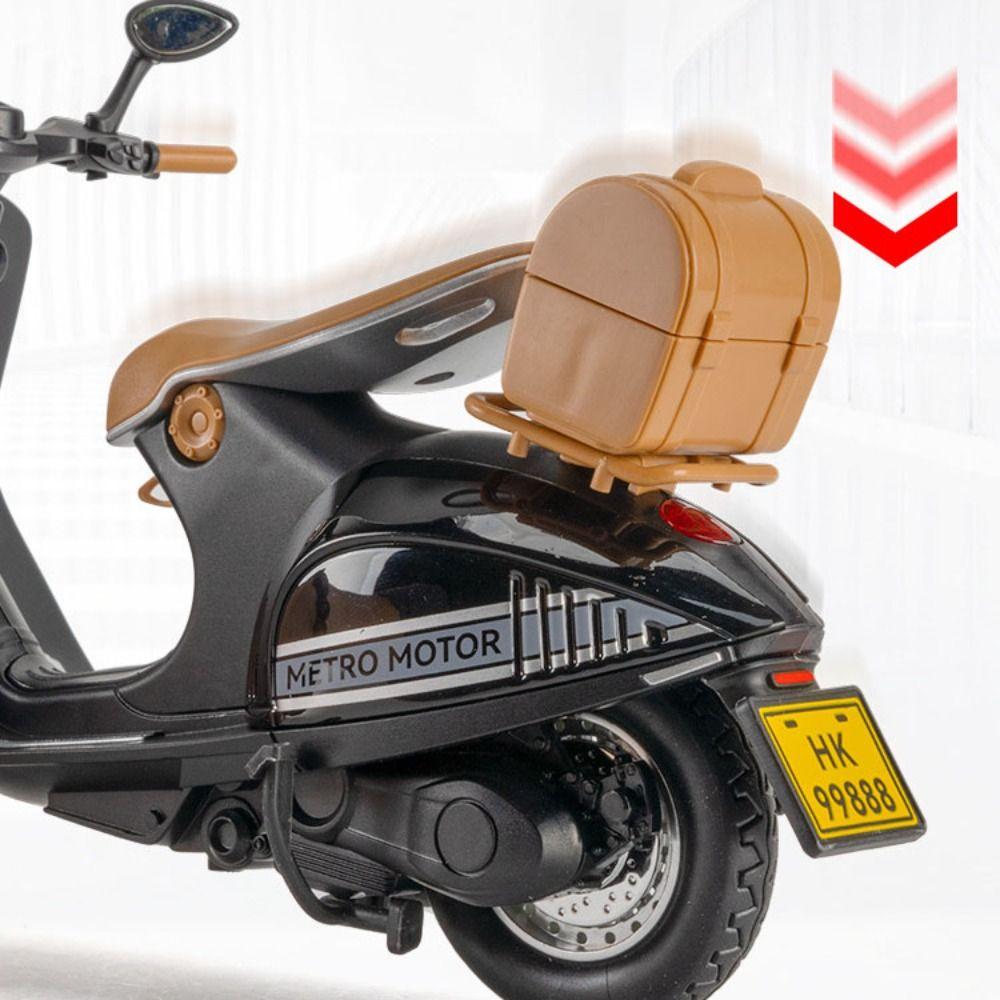 Zinc Zinc Alloy 1:12 Zinc Zinc Alloy Motorcycle Model Diecasts Vehicle Vehicles Light Music Toy Home Decoration