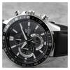 Casio EDIFICE Standard Timepiece Series, Fashionable Classic, One-touch Three-fold Buckle 1/10 Stopwatch, 100 Meters Waterproof, Quartz EFV-620L-1AV