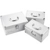 HAISIDIKE Portable Financial Seal Stamp Storage Box with Password Lock