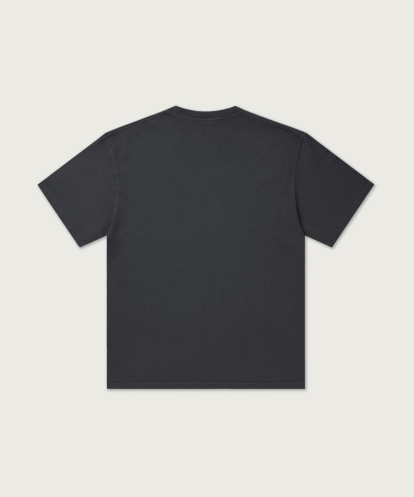 Champion Jogtag Dyed Short Sleeve T-Shirt Charcoal