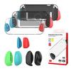 For Nintendo 2 Crystal Dockable Split Shell Ergonomic Case With Handle Protective Replac X8I1