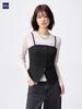 Uniqlo Gu Front Button Bustier