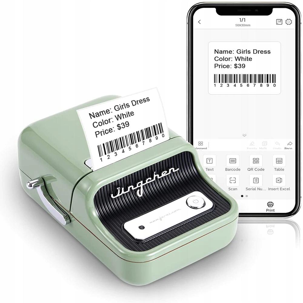 Impresora de pegatinas térmicas Bluetooth Niimbot B21 Pro Impresión a 2 colores 300Dpi