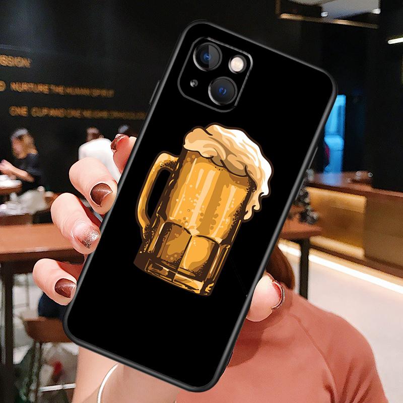 Drike Beer Case For iPhone 12 Pro Max 13 Mini For iPhone 11 Pro Max X XR XS 7 8 Plus SE 2020 Cover