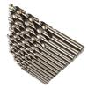 10Pcs High Speed Steel Cobalt Twist Drill Twist Drill Bits  for Wood Plastic Metal Hole Punching