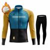 2026 Winter Fleece Riding Suit Set Gobikful Spain Winter Thermal Fleece Jacket  Jersey Long Sleeve Ropa Ciclismo Hombre Bicycle Wear Bike Clothing