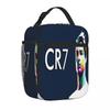 Najlepiej sprzedająca się torba lunchowa CR7 Football Insulated Classic Small na codzienne posiłki, wytrzymała torba lunchowa