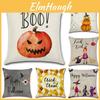 Vibrantly Printed Halloween Themed Cushion Cover Offering Comfortable And Safe Home Accent