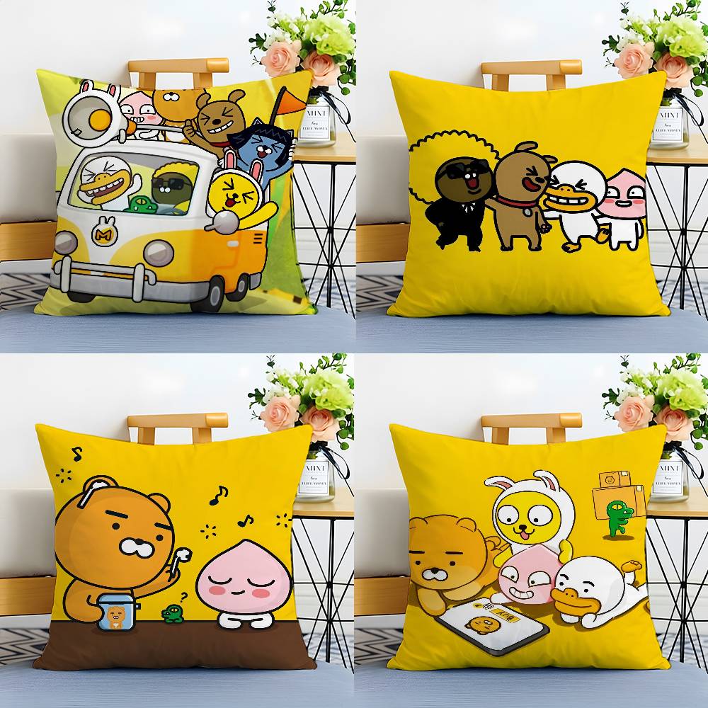Cute Cartoon Anime SumikkoGurashi-S Pillow Case Anti-dustmite Pillowcase Invisible zipper silky short plush Sofa cushion cover