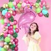 Flamingo Hawaiian Summer Party Balloon Arch Set