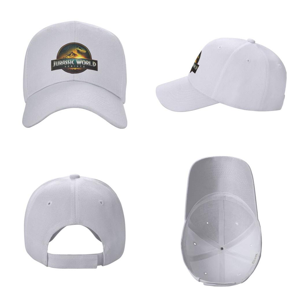 Jurassic Park Dinosaurier Logo Baseballkappen Snapback Herren Damen Hüte Lässige Kappe Streetwear Baseballmütze Casquette