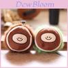 Chestnut Plush Keychain Soft Pp Cotton Stuffed Animal Bag Charm Gift For Kids Teens