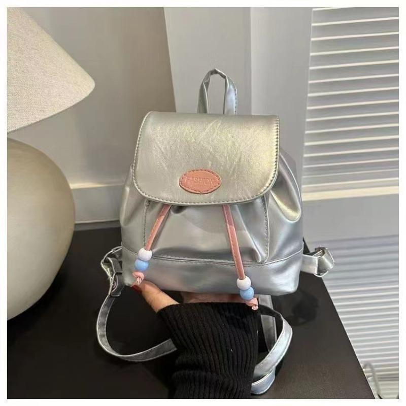 New personality retro cute high value denim fashion trend girl foreign style backpack small backpack women