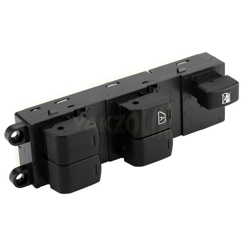 Front Left Master Electric Window Lifter Switch For Nissan Navara D40 Pathfinder R51 Qashqai 2005 2006 2007 2008 2009 2010-2016