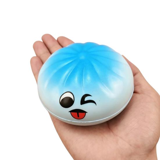 Cartoon Expression Dumpling Squeeze Relief Dough Toy Anxiety Stress