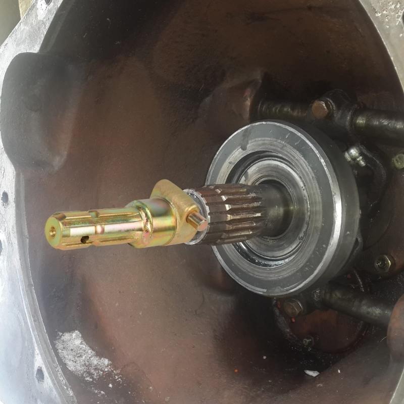 1-3/8in & 6 Spline Female 1-3/8in & 6 Spline Male PTO Extender to Extend & Shorten PTO Quick Connect Adapter for Tractor