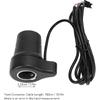 Alomejor Electric Half Throttle Grip Modified Throttle Part Handlebar Grip Speed Throttle for Electric