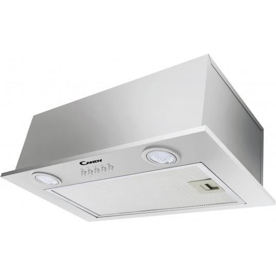 Groupe Filtrant - CANDY - CBG625/1XGG - LED - Largeur 52 Cm - Débit D'air 195.3 M3/h