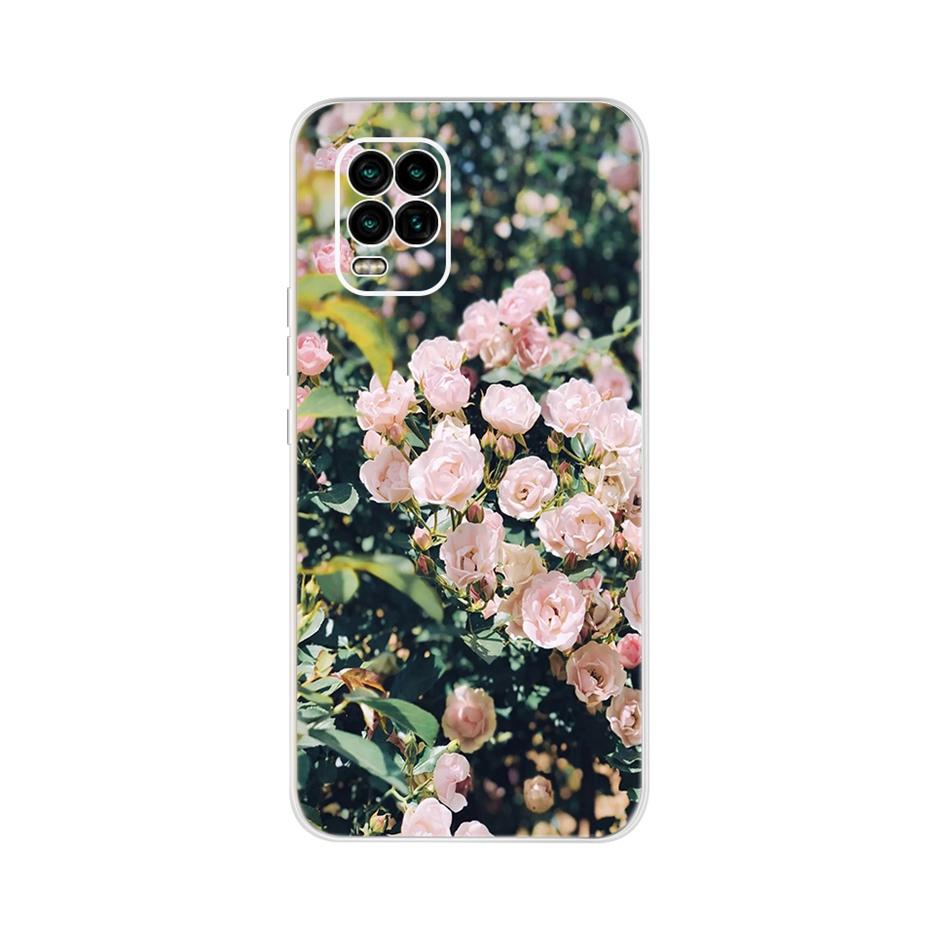 For Xiaomi Mi 10 Lite 5G Case Cute Cat Butterfly Soft Silicone Phone Cases For Xiaomi Mi 10 Lite 10Lite Back Cover Fundas Bumper