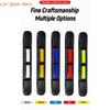 Y4UA 1 Pair Automotive Adhesive Reflective Bumper Guard Tape Anti Collision Strips