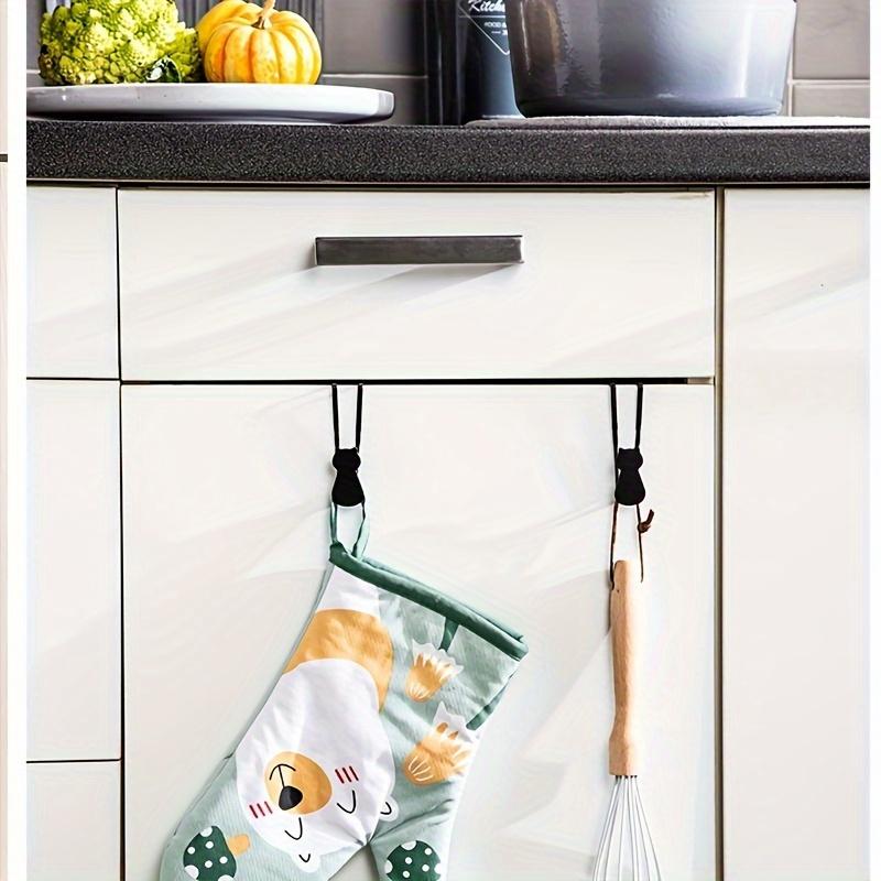 1Pc Cat-Shaped Sturdy Cast Iron Hooks Designed to Hang Over Doors - Easy to Install, for Hats, Towels, Wallets, And Robes Home Organizer