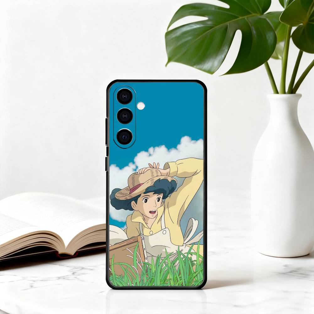 

T-The W-Wind Rises-WR-ES Phone Case For Samsung Galaxy A73,A72,A71,A70,A53,A52,A51,Soft Silicone Black Cover Samsung a72