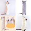 Soft And Cuddly Coconut Cat Plush Pillow For Girls' Bed