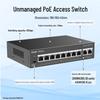 Ruijie RG-ES110GD-P V2 10-Port Gigabit Unmanaged PoE Switch