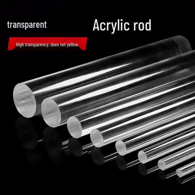 NNLF Solid Clear Acrylic Rod