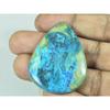 33X45MM Natural Shattuckite Pear Cabochon Loose Gemstone 71Cts. G-733