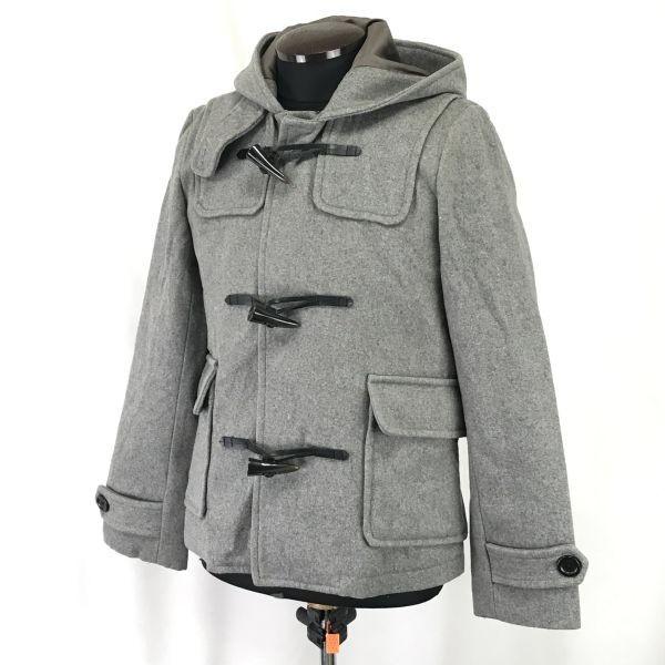 Denime Short Duffle Coat Men’s L Gray(USED)