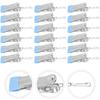20Pcs Stainless Steel Clothespins Clips Strong Windproof Non Slip Clothes Pegs for Laundry Clothesline Quilt Blanket Socks