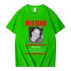 Tv Heisenberg Breaking Bad Missing Sign T Shirt Better Call Saul Graphic Print Tshirts Unisex Unisex Cotton Short Sleeves Tshirt