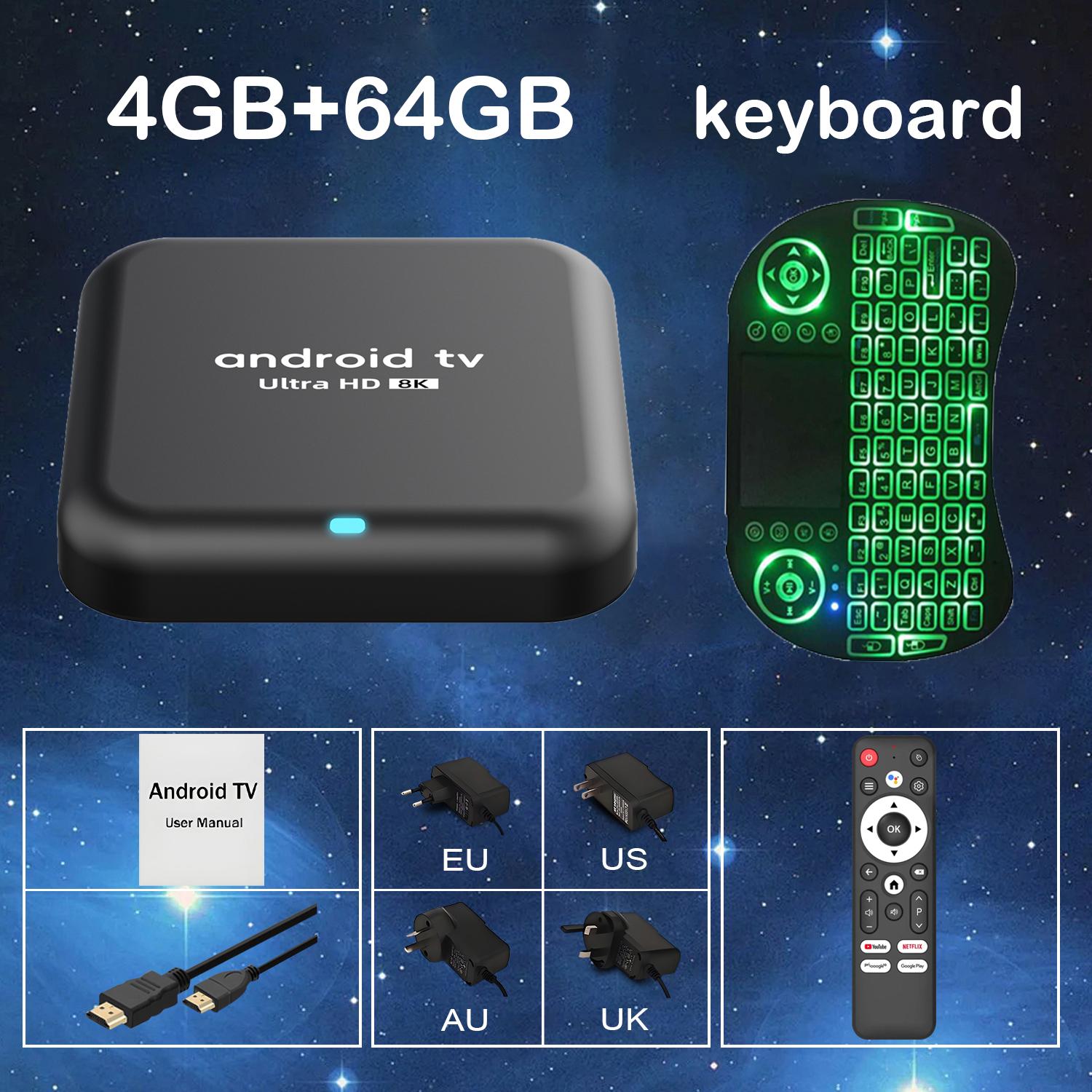 Android 16 Smart TV pierīce 8GB+256GB