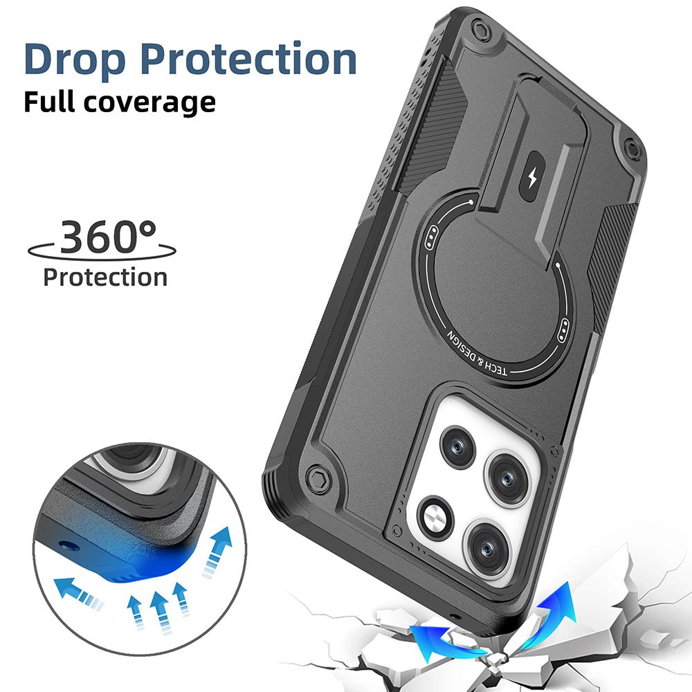 Militärstandard Funda Hülle für Motorola MOTO G 5G 2026 G Stylus 5G 2026 Power Play 2026 Stoßfeste Magnetische Handyhülle