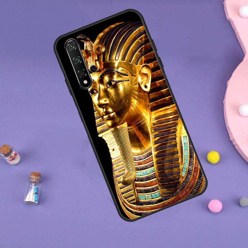 

Чехол египетского фараона для Huawei Nova Y70 Y60 Y61 Y90 Y91 5T 9 10 SE 3i 8i 11i 11 Pro P20 P40 P30 Lite Huawei Nova Y90