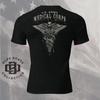 Tri-Blend Black Army Medical Corps Military T-Shirt