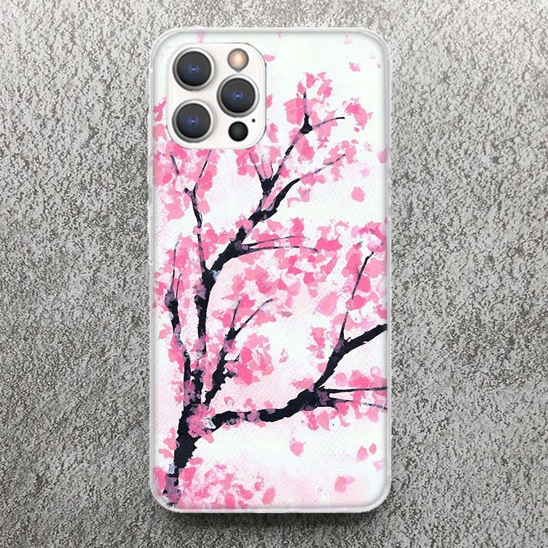 Phone Case For iPhone 17 16 15 14 13 12 11 Pro Max Mini Plus Air 7 SE 8 Soft Silicone Print Shell Funda 17 16 15 14 13 12 11 Pro