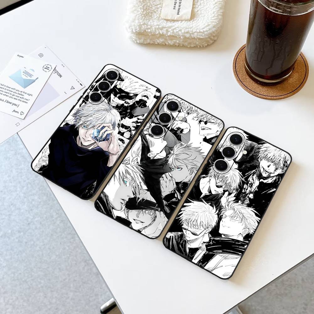 Jujutsu Kaisen Satoru Gojo Comics Handyhülle Für Samsung S 24 Fe 25 Ultra Plus 20 Lite 21 30 22 23 24 22 Ultra 5G Fundas