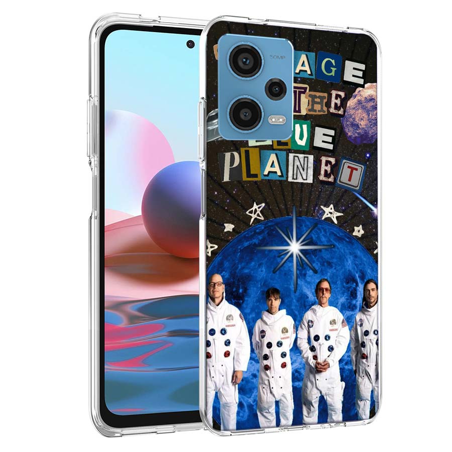 

Band W-Weezer Phone Case For Redmi Note 13 12 14 15 Pro Plus 13R 11 11T 11E 11S 10 Pro 10S 9 9S Cover Cell Clear TPU Capa Cases Redmi 13C