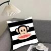PPaul FFrank Cartoon Cushion Cover Pillowcase Ultra Soft Skin Friendly Fabric Cloud Like Comfort Concealed Zipper