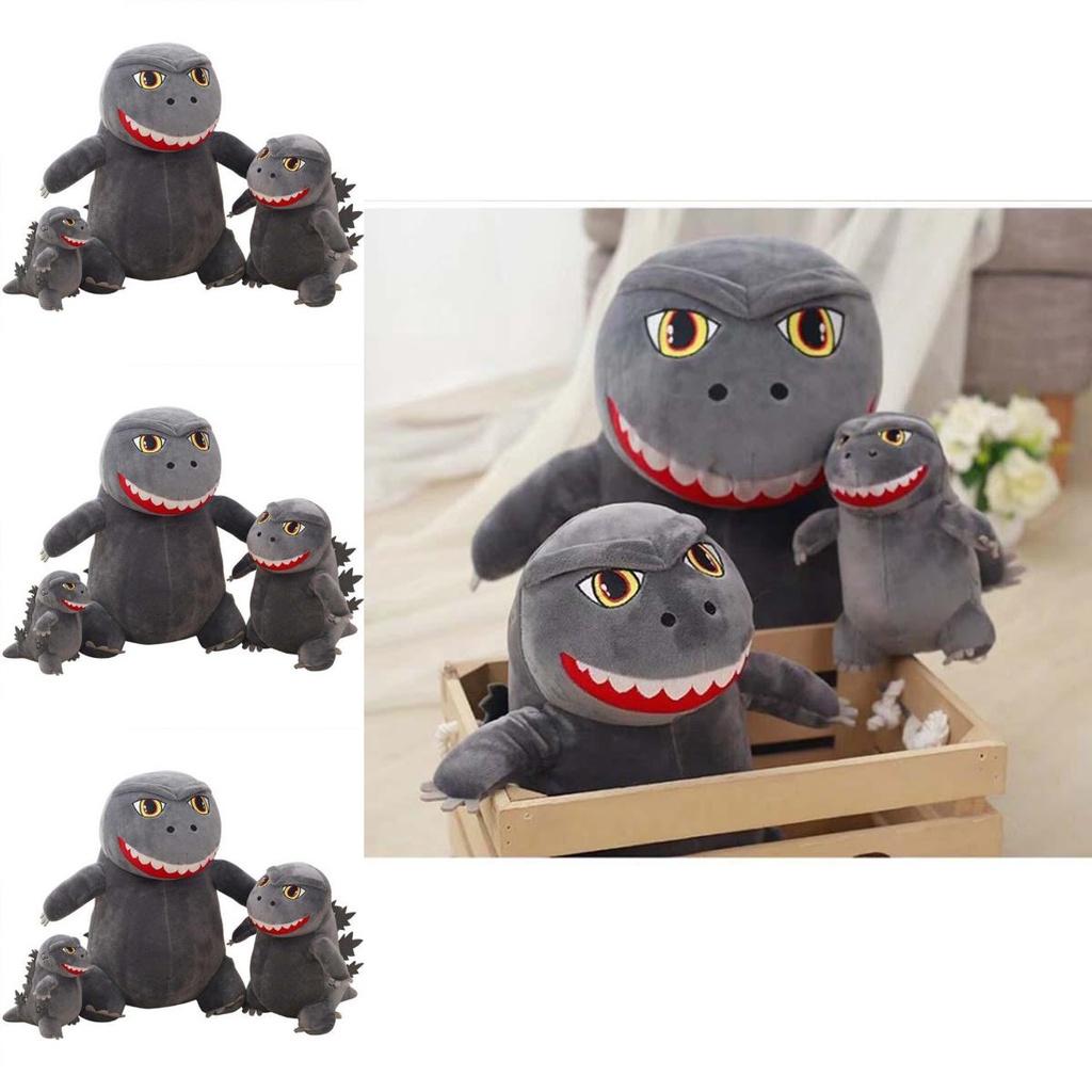 Adorable Plush Godzilla Toy Soft And Cuddly Monster Doll Perfect For All Ages
