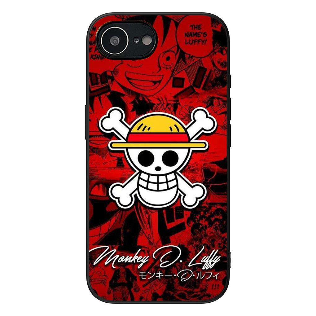 

Phone Cover for Apple iPhone 13 12 Mini XS 11 Pro Max 7 8 Plus XR SE 2022 2020 SE3 Casing Case Shanks Red Hair One Luffy Pieces iPhone 13