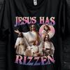 Jesus Ist Auferstanden Lustiges T-Shirt Für Christen,Er Ist Auferstanden Geschenk Für Jünger Christi,Jesus Wurde Geboren Kleidung T-Shirt,Personalisiertes Christus Shirt