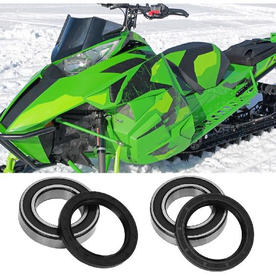 Rear Axle Wheel Bearings Seals Set 25 1331 for LTZ400 QuadSport Z 2003-2008