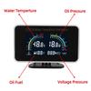 Multiple Combinations Car LCD Digital Gauge Oil Pressure Voltmeter Water Temperature Fuel Level Oil Temperature Meter For 12V