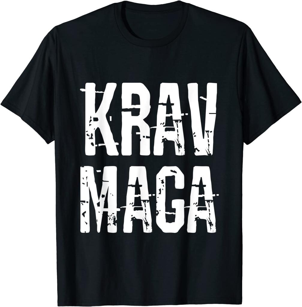 Israeli Close Combat Self Defense System Krav Maga Unisex TShirt Short Sleeve Casual 100 Cotton ONeck Shirt