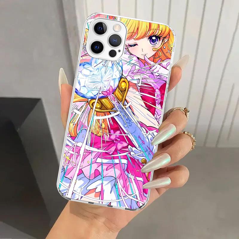 Pretty Cure Anime Phone Case for Iphone 17 Air 16 15 Plus 14 13 Mini 12 11 Pro Max 16E 7 8 SE 2020 Soft Funda Print Shell 17 Air