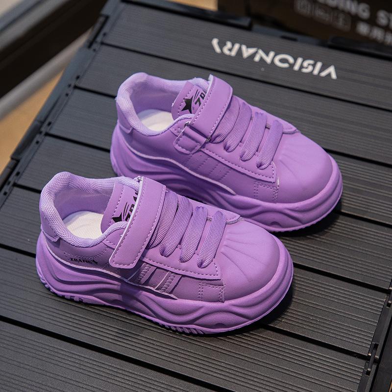 Children's shoes women's 2025 spring and autumn new casual boys' niche sports platform bread shoes children's versatile